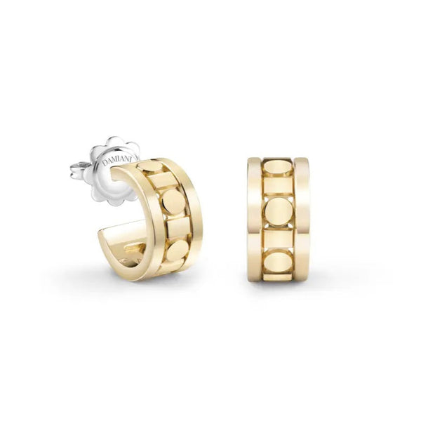 Belle Époque Reel Yellow Gold Earrings, 5.7mm